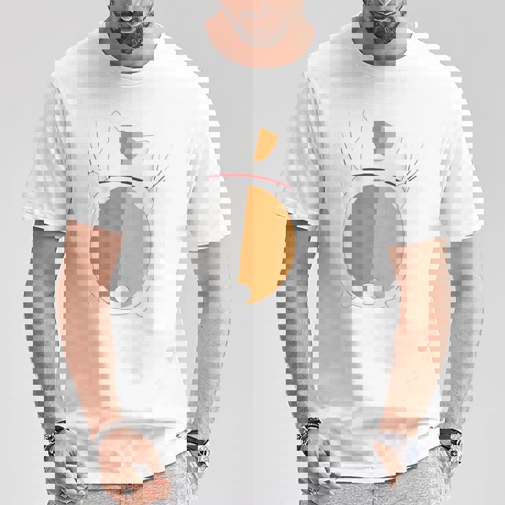 おもしろ猫ニャンコ先生 Tシャツ 面白い贈り物