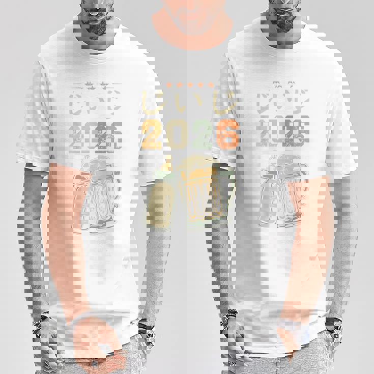 じいじ2026・今おじいちゃんです・おじいちゃんになりました・ベビーのお知らせ Tシャツ 面白い贈り物