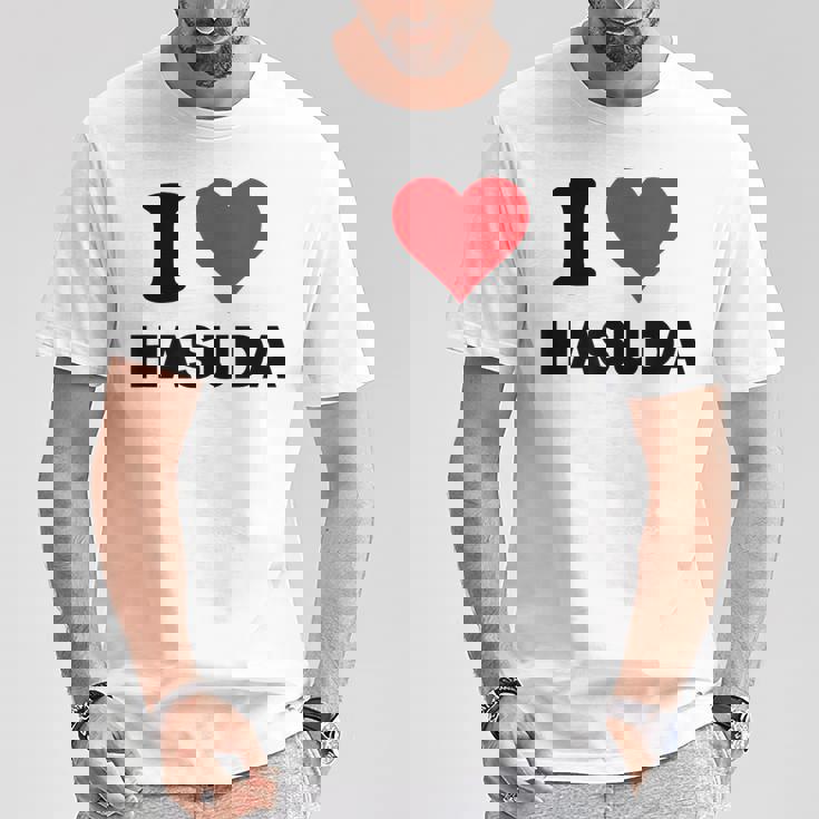 アイハート 蓮田ジャパンラブ 日本土産 Tシャツ 面白い贈り物