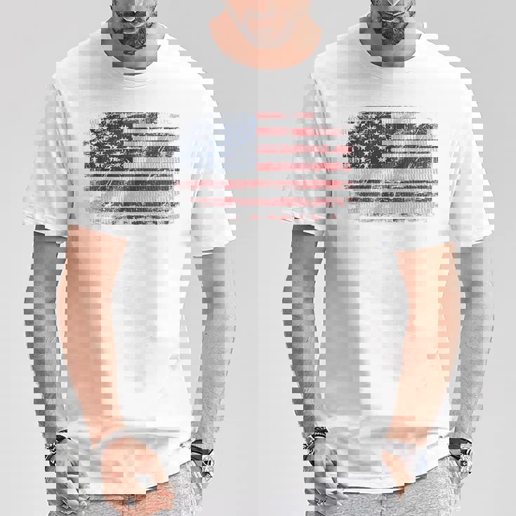 アメリカ国旗 アメリカ 星条旗 Usa Flagtars Andtripes Tシャツ 面白い贈り物