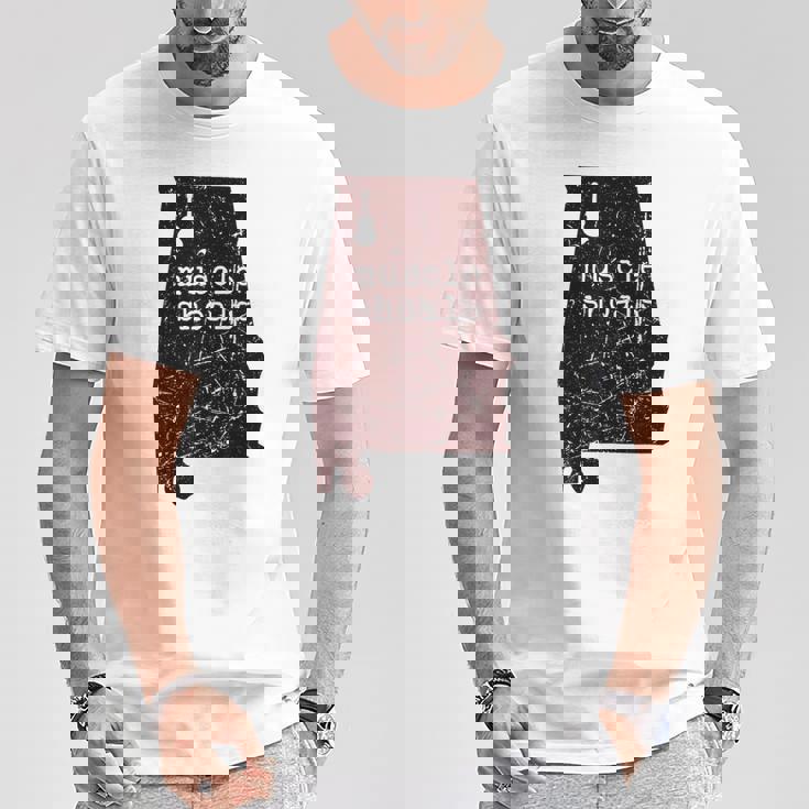 アラバママップ マッスルショールズ 録音 キャピタルロック グラフィック Tシャツ 面白い贈り物