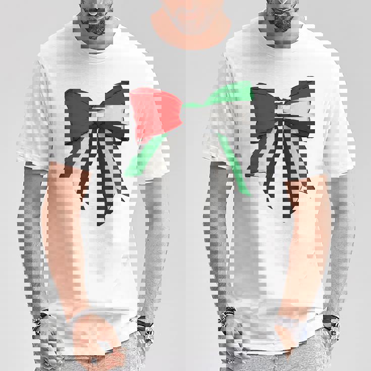 アラブ首長国連邦 首長国連邦 Uae 国旗 女の子 コケットリボン Tシャツ 面白い贈り物