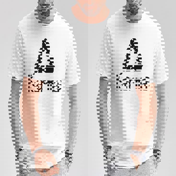 カルマ Tシャツ 面白い贈り物