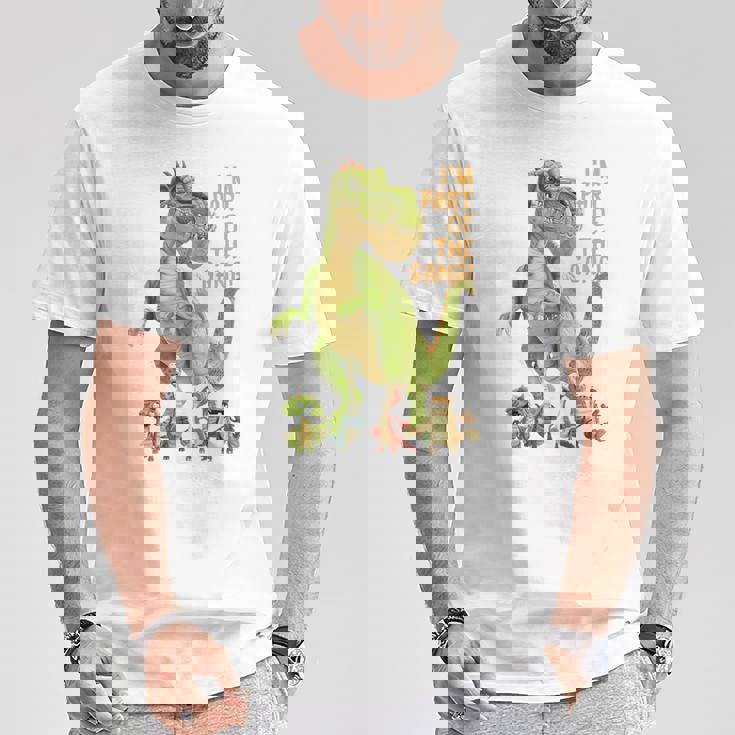 キッズ ギガントサウルス、最大の恐竜-カラフルで楽しいデザイン Tシャツ 面白い贈り物