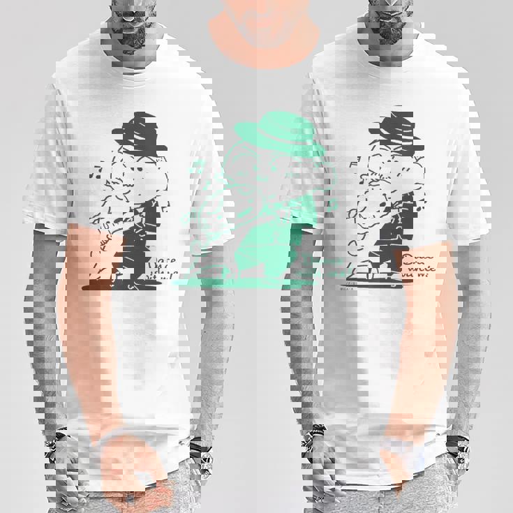 クレヨンしんちゃん マサオくんと踊ろう！ Tシャツ 面白い贈り物