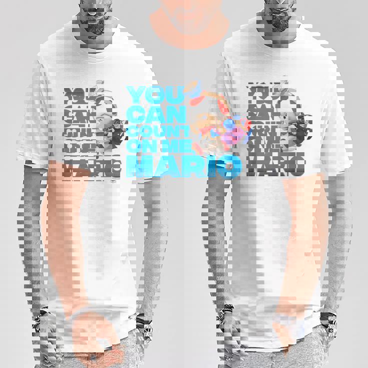 ザ・スーパーマリオギャラクシー・ムービーtoad Count On Me In Thetars Tシャツ 面白い贈り物