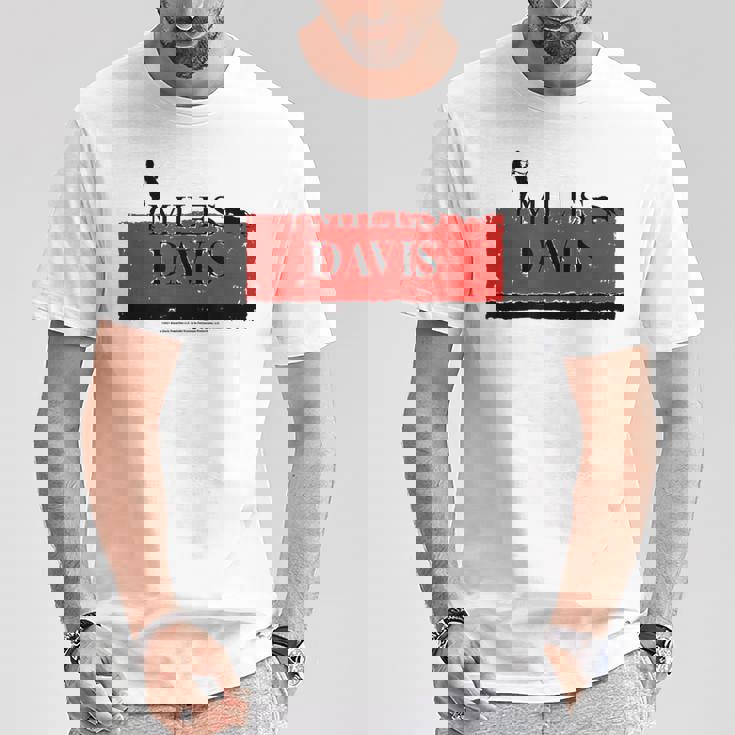 スペインのマイルス・デイビスのスケッチ Tシャツ 面白い贈り物