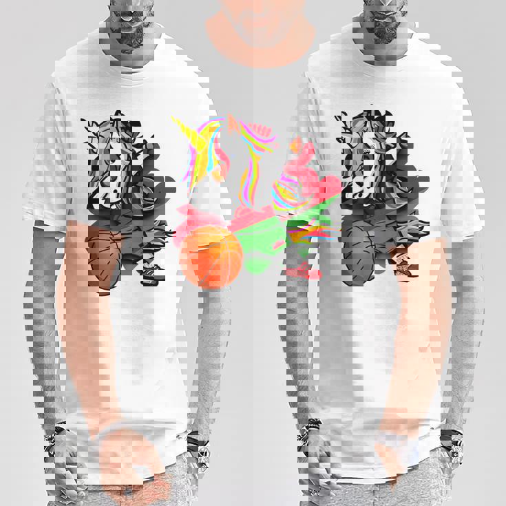 ダビングユニコーン マラウイ バスケットボールファンジャージー マラウイ国旗 Tシャツ 面白い贈り物