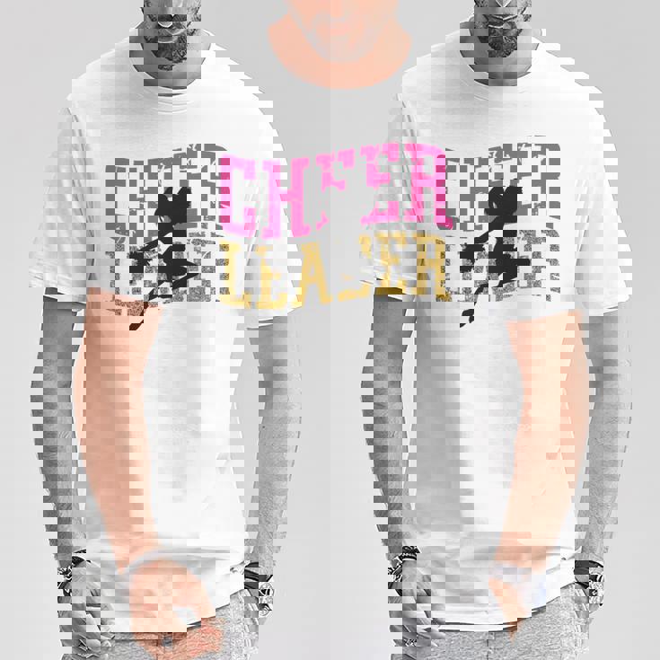 チア チアリーディング チアリーダー 長袖tシャツ Tシャツ 面白い贈り物