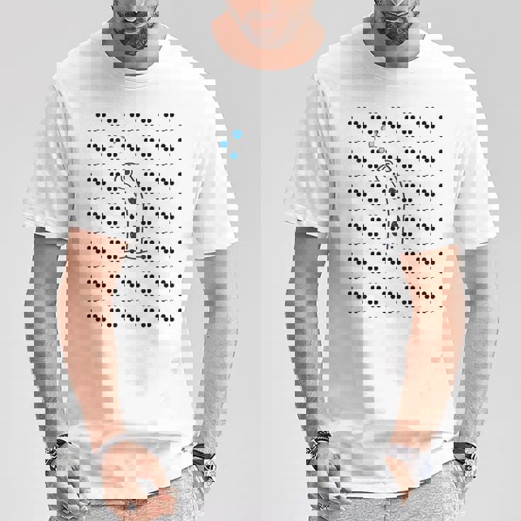 チンアナゴ《ドット柄 水玉模様》【どうぶつフレンズ】魚 水族館の生き物 かわいい 面白い 動物 Tシャツ 面白い贈り物