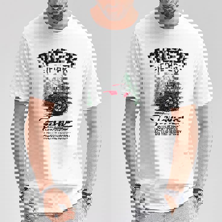 トラクター トラクター トラクター 農家 農業 Tシャツ 面白い贈り物