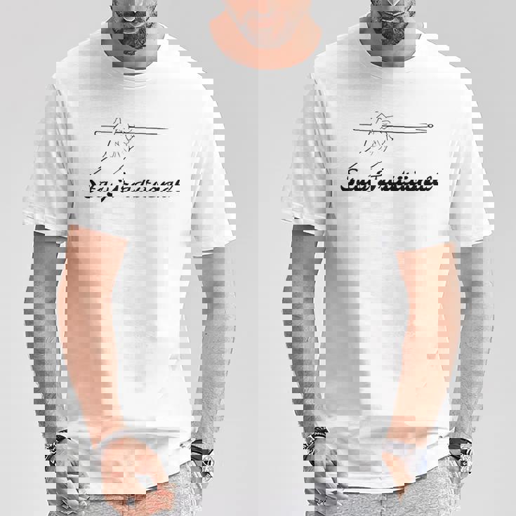 ドラムスティック トラディショナルグリップ – ジャズやドラムラインに最適 Tシャツ 面白い贈り物