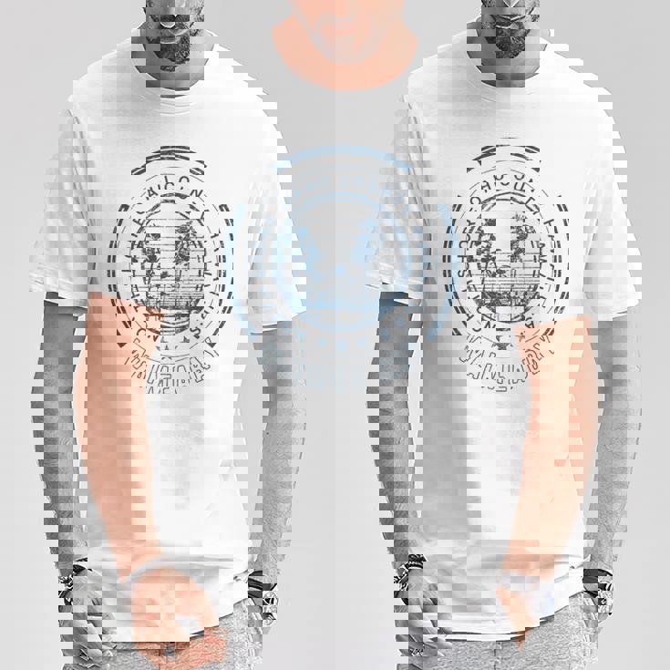 ハワイ ワイメア ベイ ノースショア オアフ島 長袖tシャツ Tシャツ 面白い贈り物