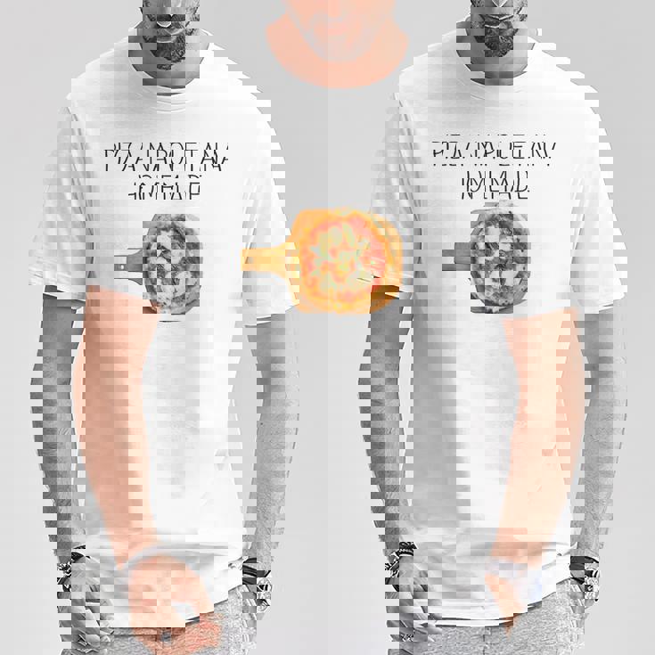 ピザ ナポレターナ イタリア ピザ ナポリタン マルゲリータ Tシャツ 面白い贈り物