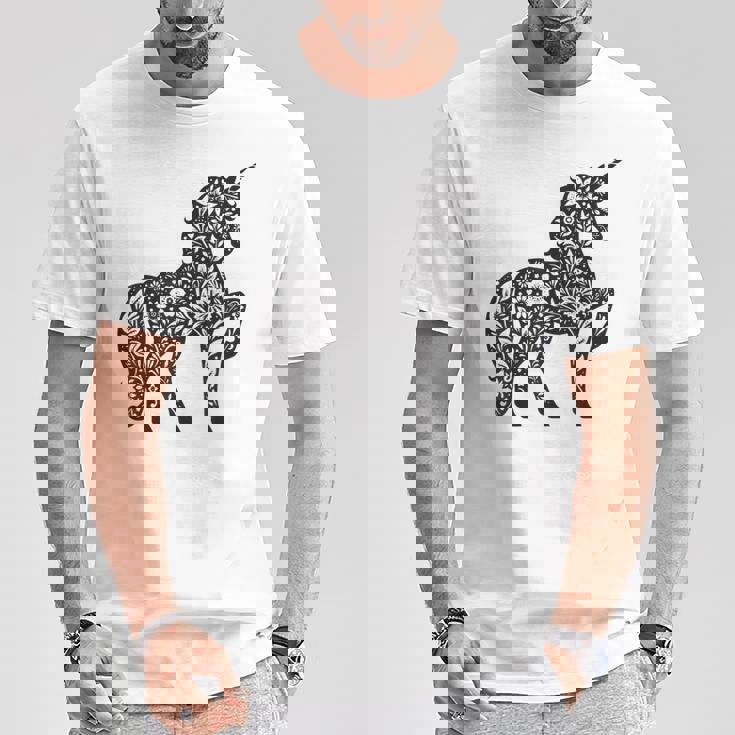 ファンタジーレインボーユニコーンホースファンunicornloverユニコーン Tシャツ 面白い贈り物