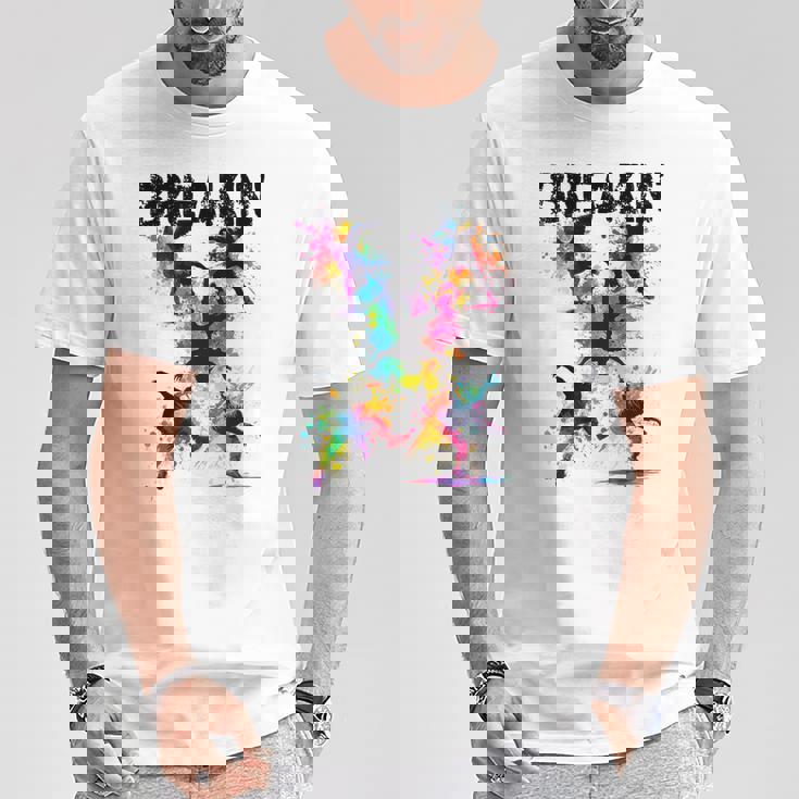 ブレイキン 面白いtシャツ ブレイクダンス おもしろtシャツ ダンス メンズ 文字入り おもしろ おもしろい Tシャツ 面白い贈り物