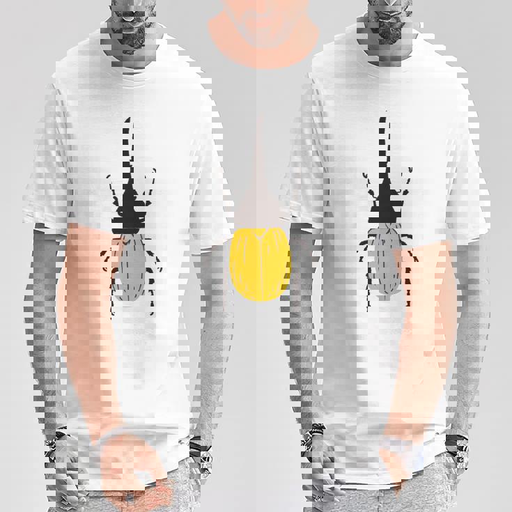 ヘラクレスオオカブト _昆虫_カブトムシ 長袖tシャツ Tシャツ 面白い贈り物