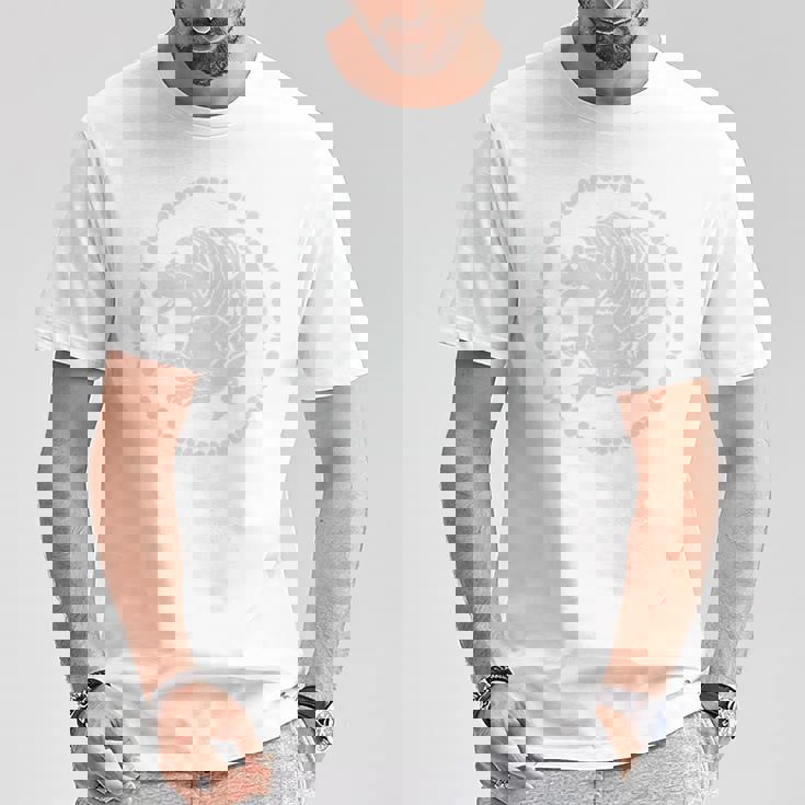 ペルシャのsimurghエンブレムsimorghシンボル Tシャツ 面白い贈り物