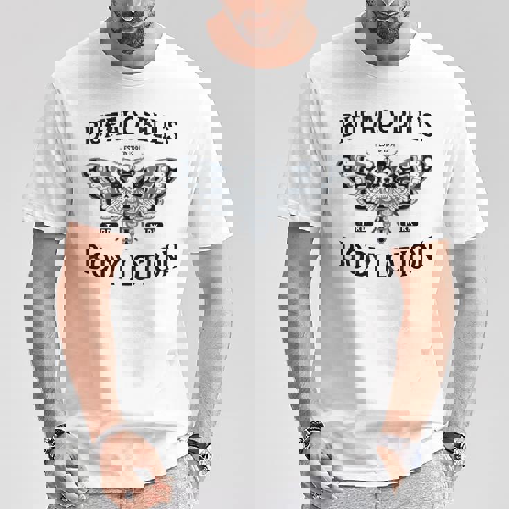 ホラーボディローション デスヘッドモス ヴィンテージアンティーク調 Tシャツ 面白い贈り物