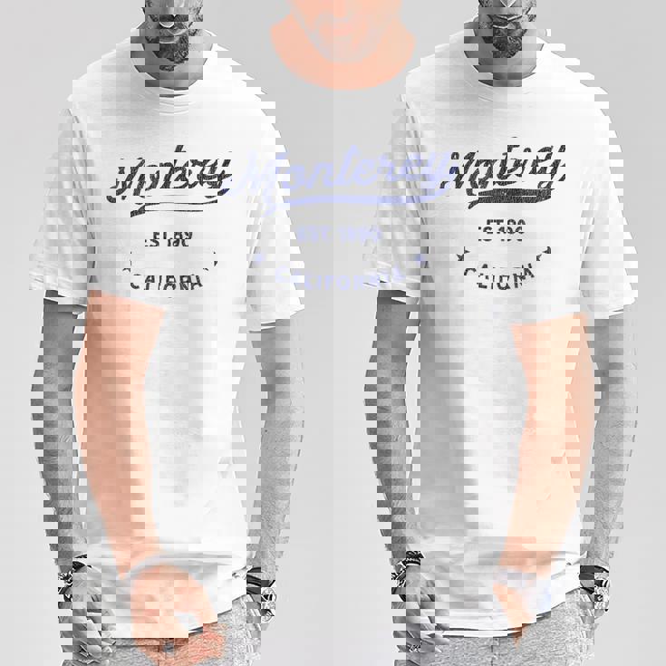 モントレー カリフォルニア クール 旅行 お土産 ヴィンテージ モントレー Tシャツ 面白い贈り物