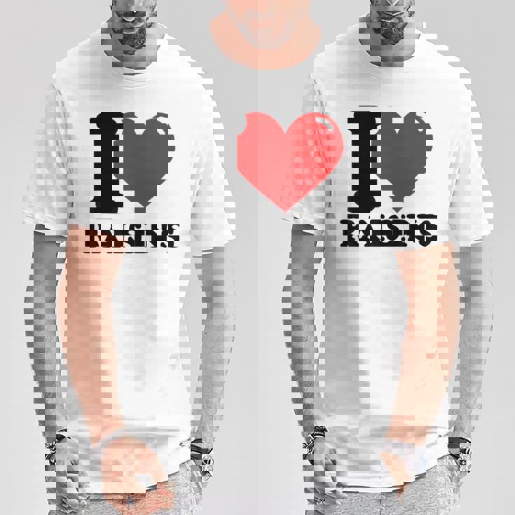 レーズンが大好き Tシャツ 面白い贈り物