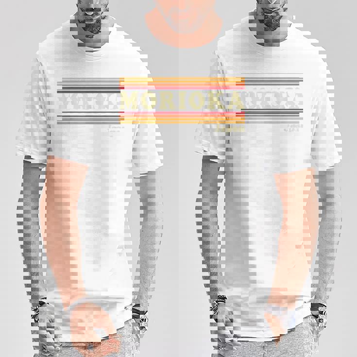 ヴィンテージ 80年代 盛岡 日本 レトロ グラフィック Tシャツ 面白い贈り物