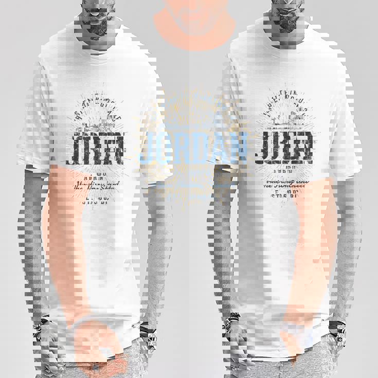 ヴィンテージ ヨルダン レトロ Tシャツ 面白い贈り物