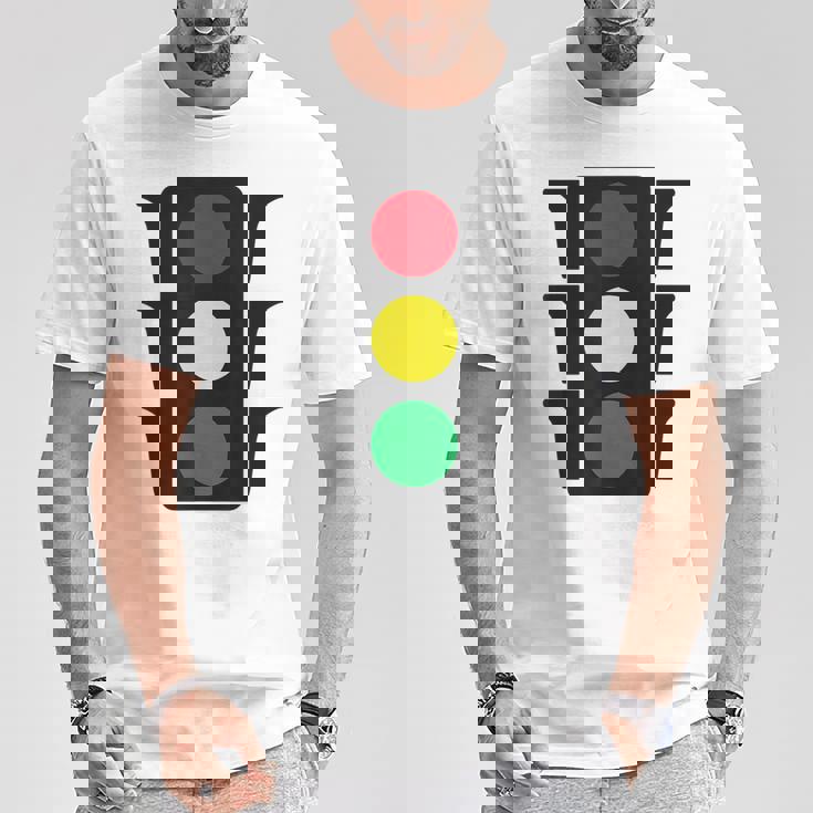 信号機の衣装 Tシャツ 面白い贈り物