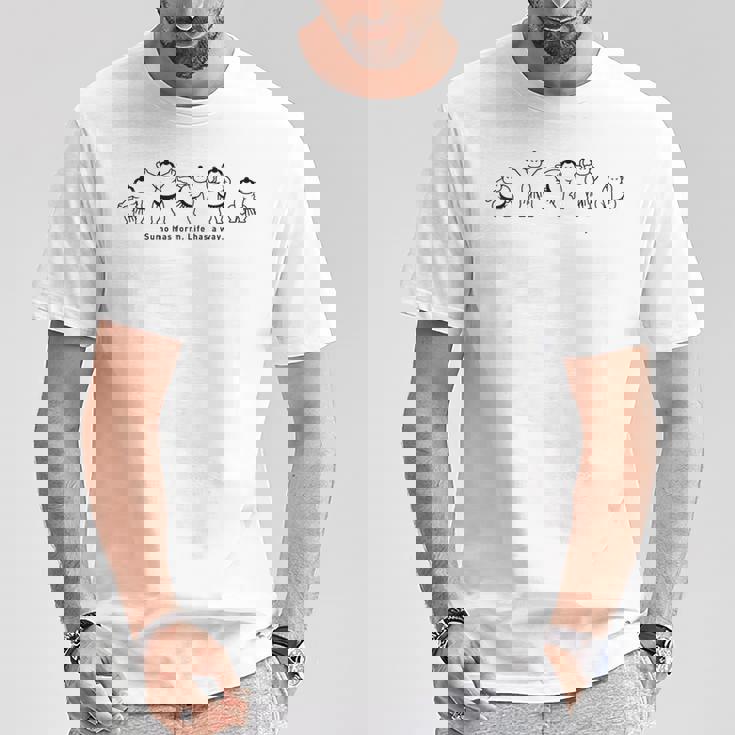 力士の型、人生の道 相撲 力士 相撲に型あり、人生に道あり Tシャツ 面白い贈り物