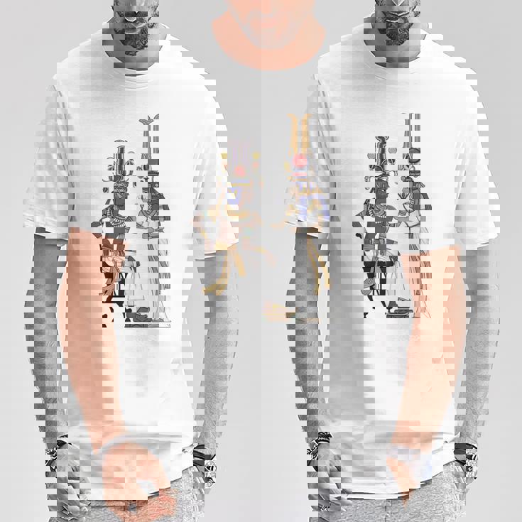 古代エジプトファラオ ツタンカーメン ツタンカーメン王 Tシャツ 面白い贈り物