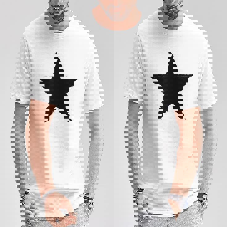 星 星柄 メンズ 半袖 マーク ロック おしゃれ かっこいい 大きいサイズ プリント 白t 春夏 エストンプステラ Tシャツ 面白い贈り物