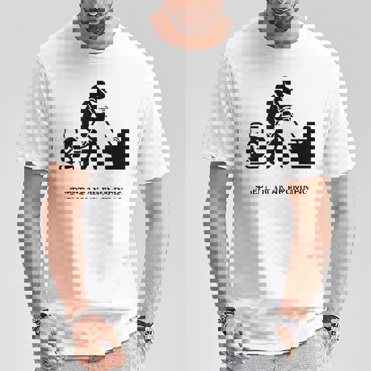 浄化槽ポンプ Tシャツ 面白い贈り物