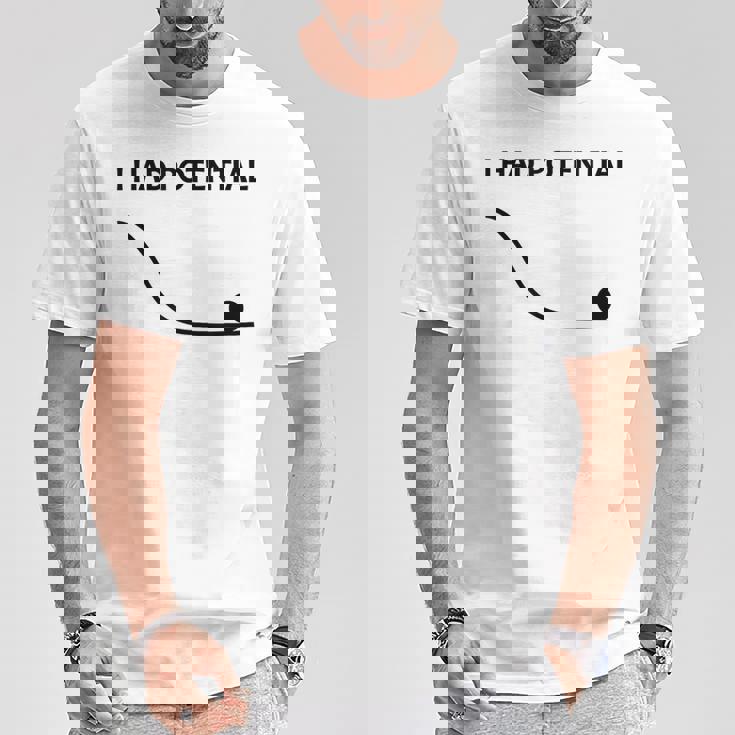 私には面白い物理学の可能性があった Tシャツ 面白い贈り物