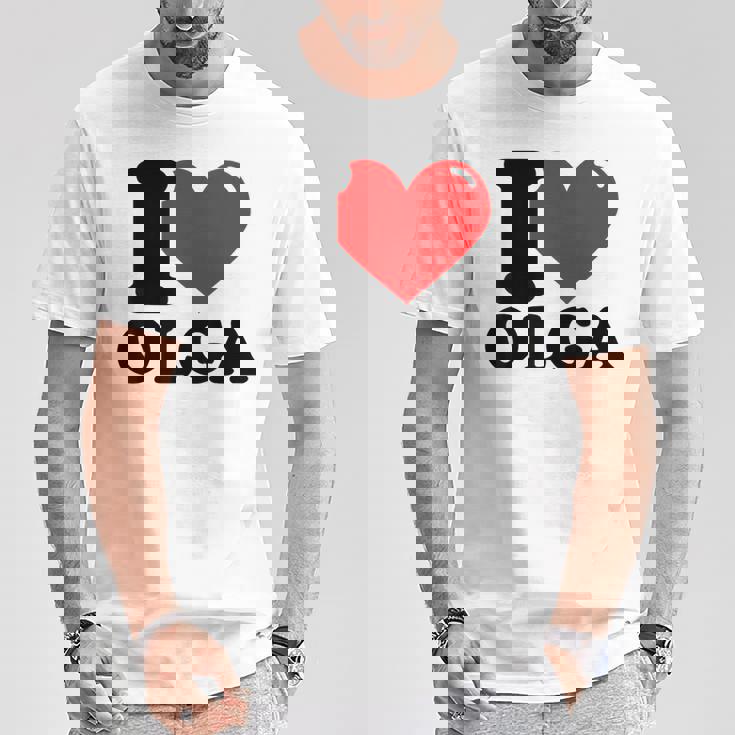 私はオルガが大好き Tシャツ 面白い贈り物