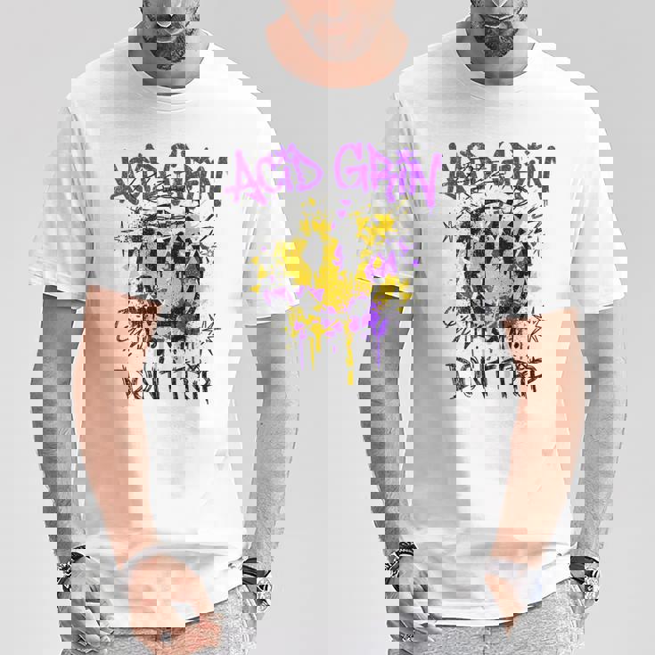 絵文字 美的 ヒップホップ Y2k 服 レトロ ヴィンテージ ストリートウェア ファッション 女性 男性 スマイリー Tシャツ 面白い贈り物