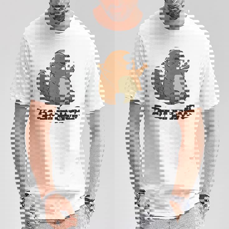 面白いビーバー分隊チームビーバー Tシャツ 面白い贈り物