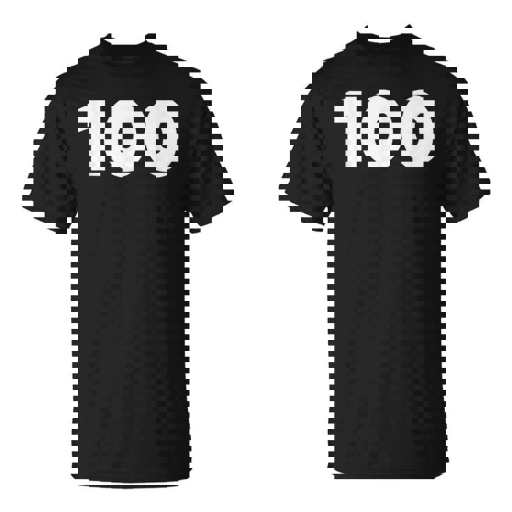 100 数字 サッカー メンズ レディース キッズ ギフト Tシャツ