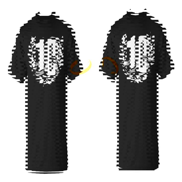 10年目10年目の結婚記念日リース Tシャツ