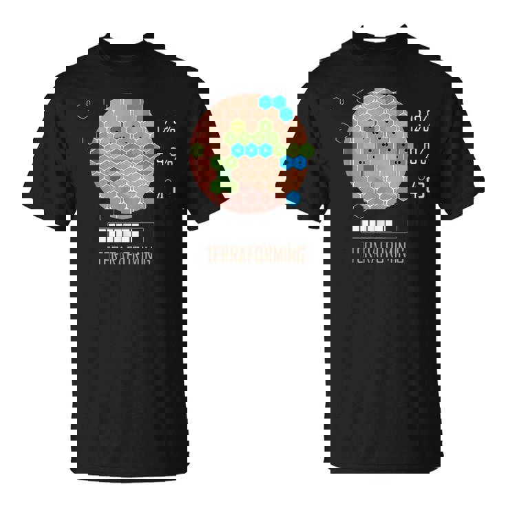 16 Bit Mars Is Terraforming シャツ ボードゲーム Tシャツ