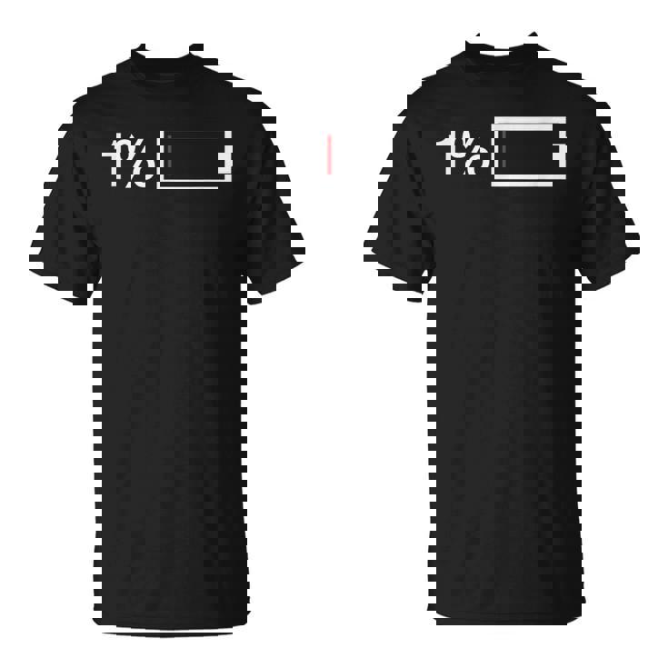 1バッテリーアイコン1。 Tシャツ
