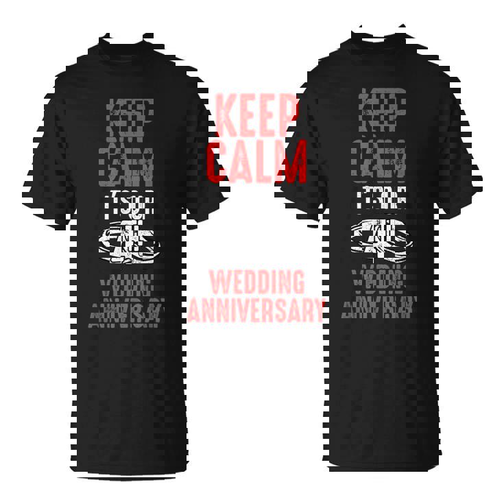 4年目の結婚記念日 夫 妻 カップル 結婚 Tシャツ