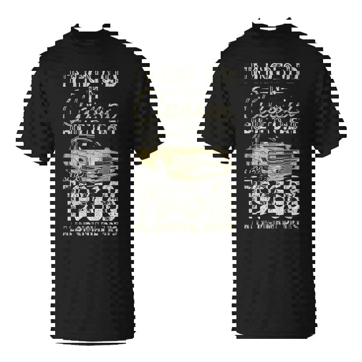 58 歳の誕生日、1968 年以来、クラシックカー、58 歳 Tシャツ