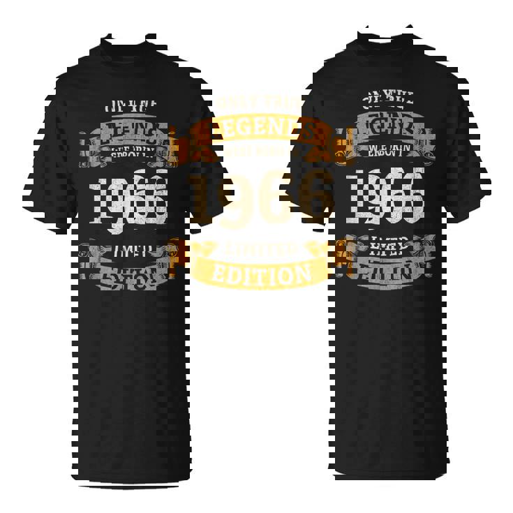 60歳の誕生日 還暦 真のレジェンドは1966年生まれ Tシャツ