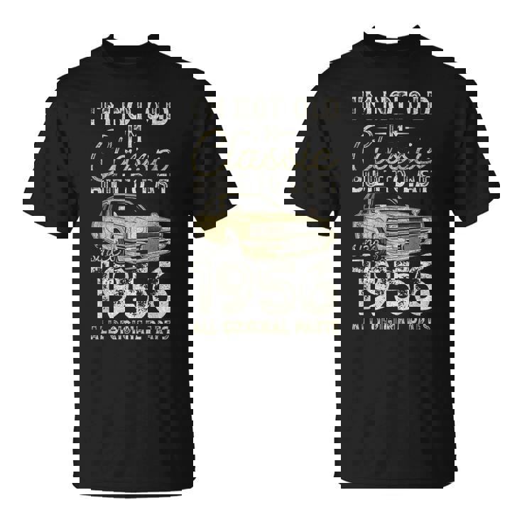 70 歳の誕生日、1956 年以来、クラシックカー、70 歳 Tシャツ
