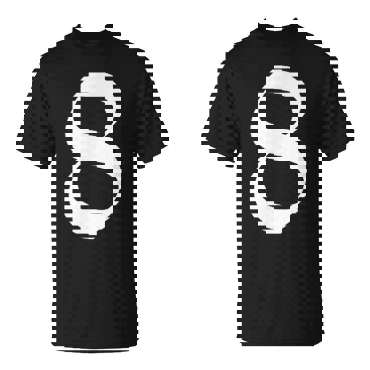 8番目 古英語の中世スタイルの8番 Tシャツ