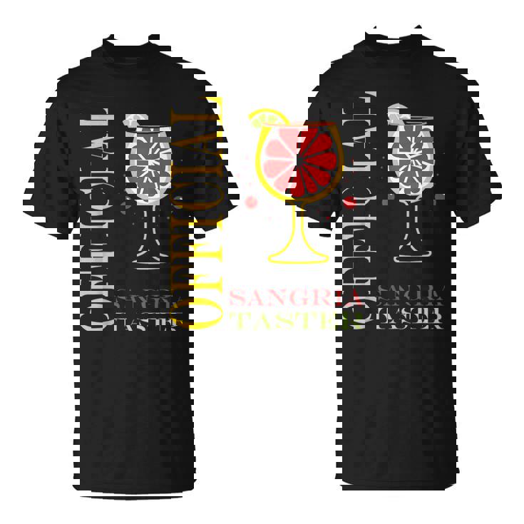 Alcohol Officialangria Taster Drinkangria Tシャツ