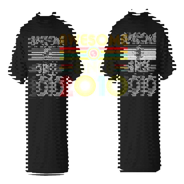 Awesomeince 2010 Classic Year Birth Of Birthdayintage Tシャツ