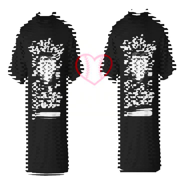 Baseballister At Heart プレイヤーズシスター、ベースボールシス Tシャツ