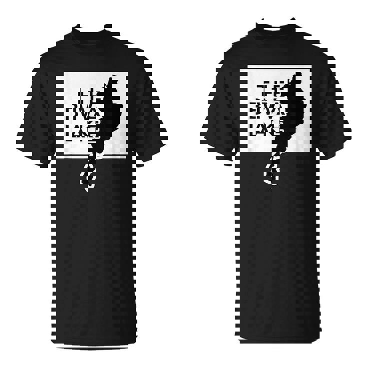 The Biwa Lake 琵琶湖 滋賀 地図【47都道府県】ジモtティ Jimo-T 地元愛 お土産 面白 Tシャツ