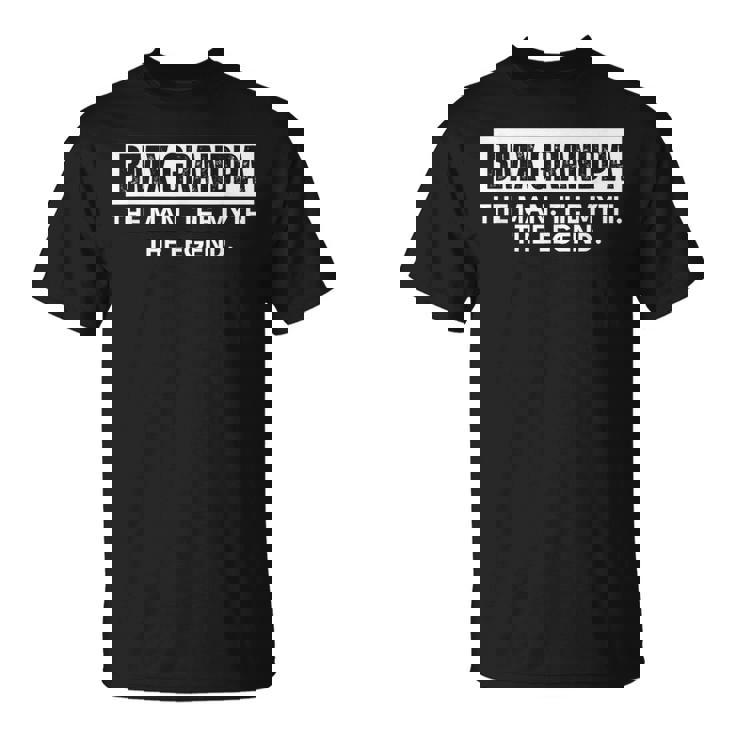 Bmx Grandpa The Man The Myth The Legend Tシャツ